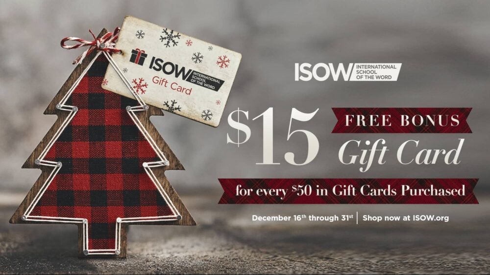 ISOW Gift Card Sale 1920x1080