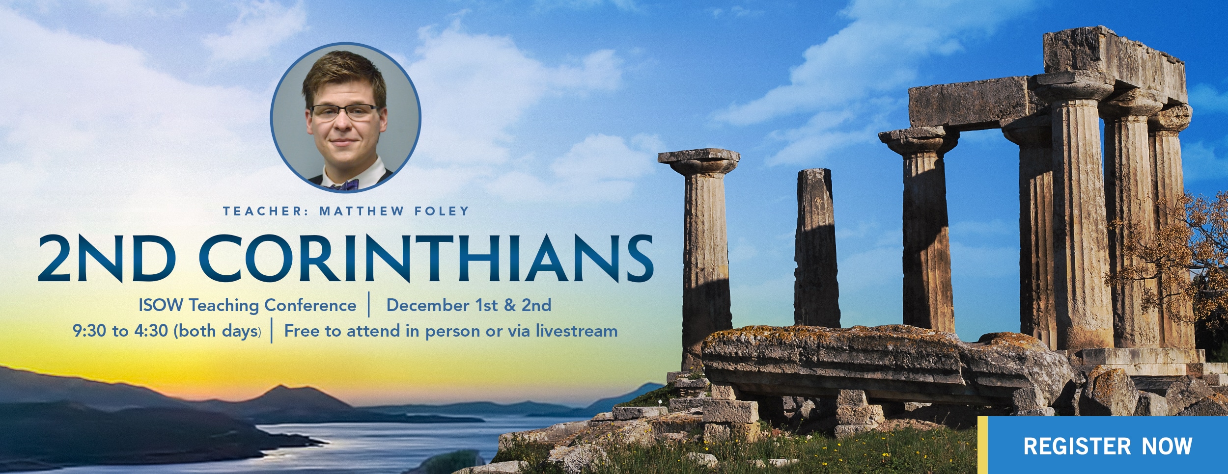 2nd Corinthians Teaching – Website Banner – Update 2