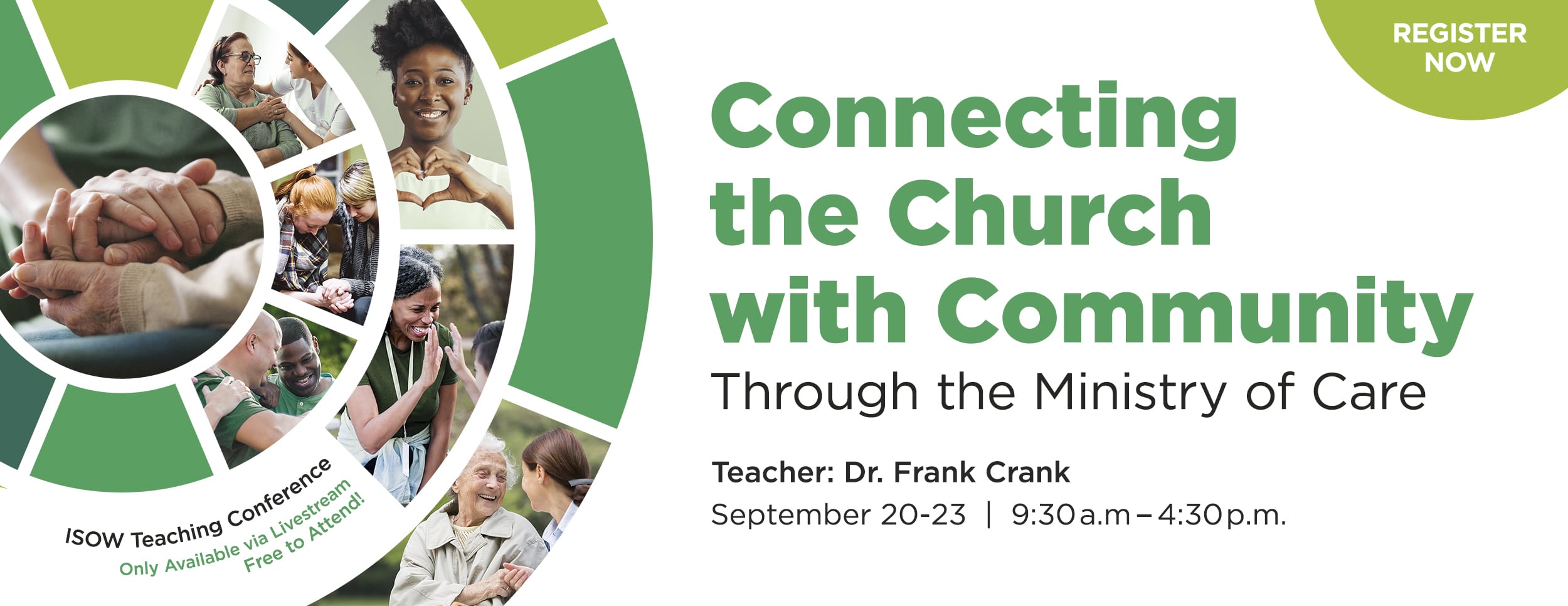 Connecting the Church with Community – Teaching Conference – Website Banner – Updated
