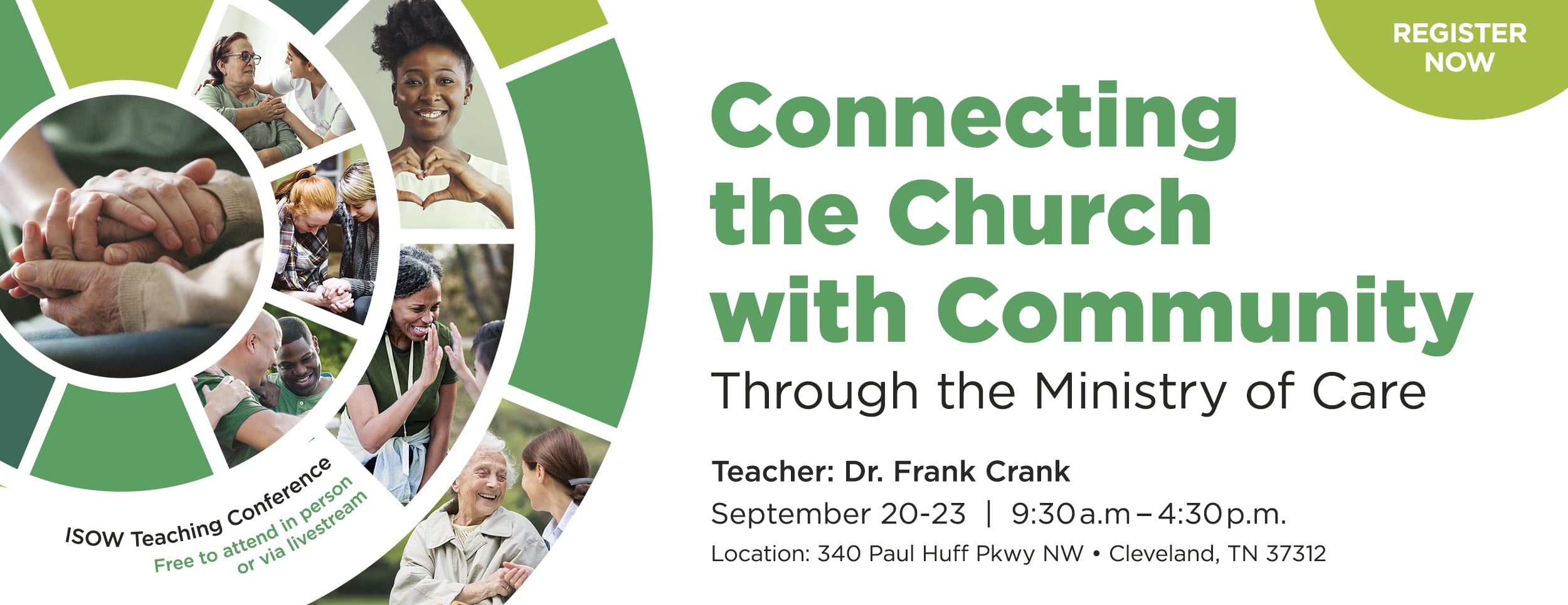 Connecting the Church with Community – Teaching Conference – Website Banner
