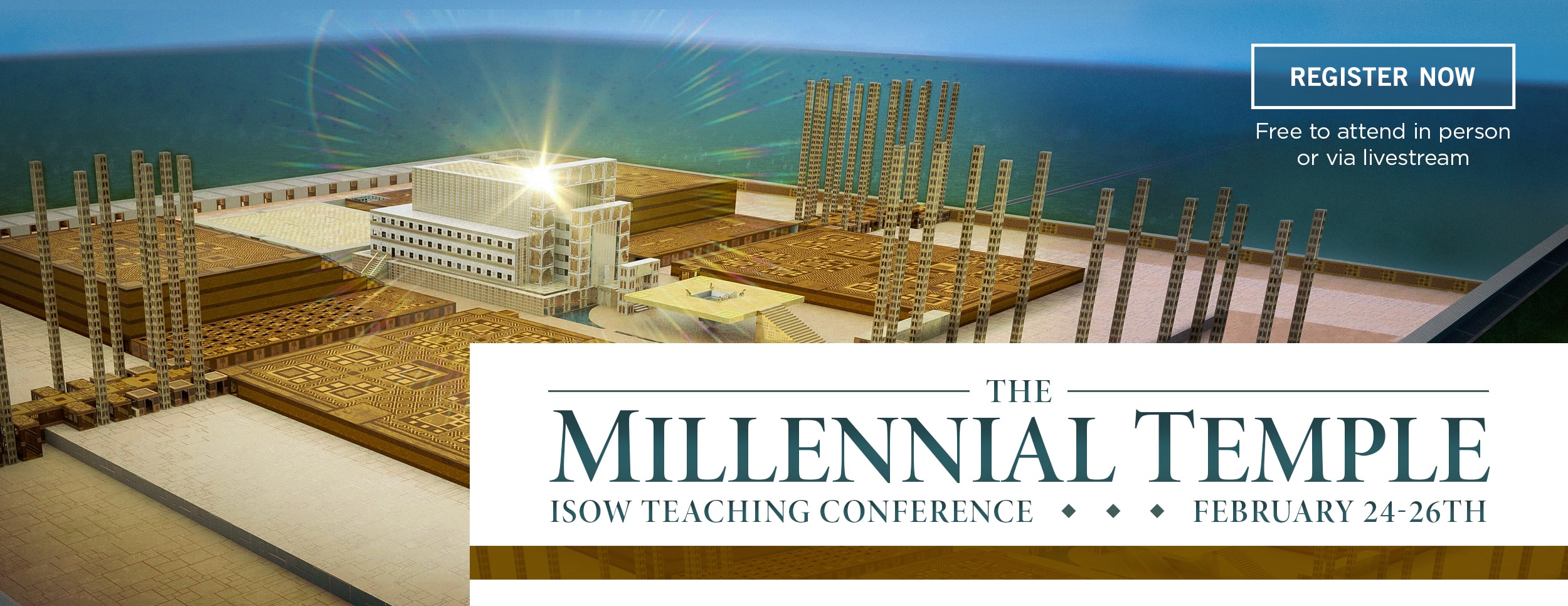 Millennial Temple Teaching Conference – Website Banner v2