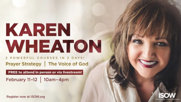 Conferencia de Enseñanza Gratuita con Karen Wheaton, cursos de estudio bíblico en línea