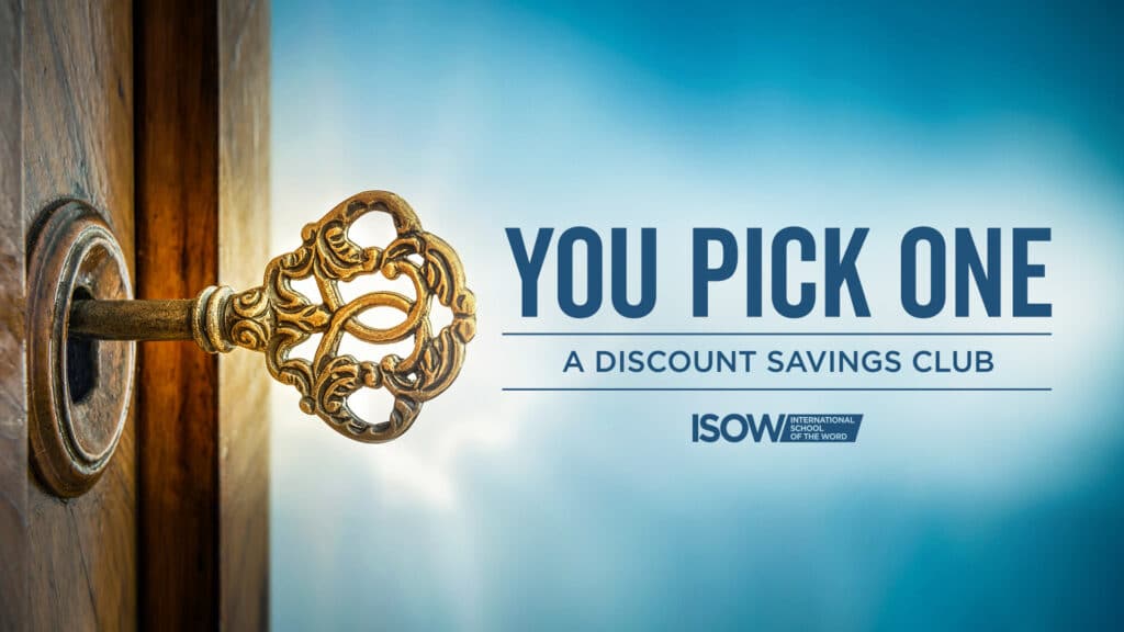 You Pick One — A Discount Savings Club