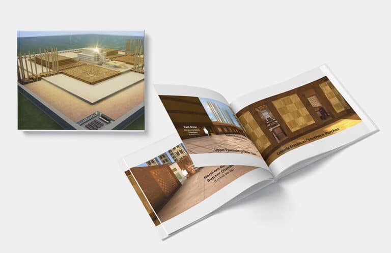 Maqueta del libro del templo 3