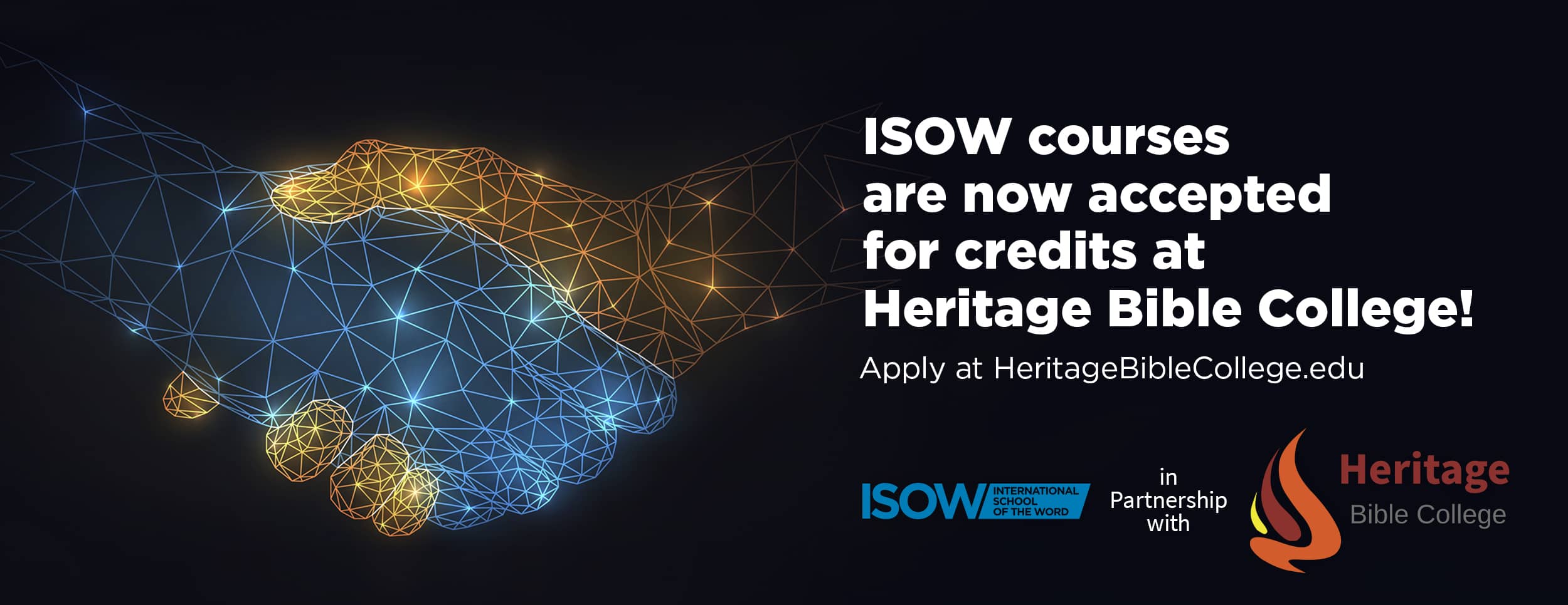ISOW Heritage Partnership – Website Banner