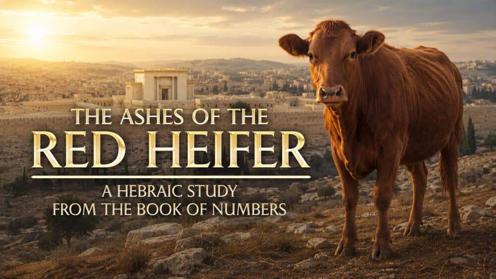 Ashes of the Red Heifer - Online Course