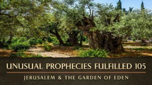 Unusual Prophecies Fulfilled 105: Jerusalem and the Garden of Eden