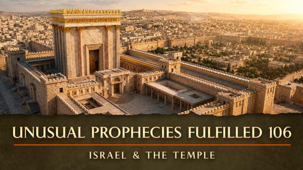 Unusual Prophecies Fulfilled 106: Israel and the Temple - Online Course